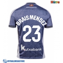 Fotballdrakt Herre Real Sociedad Brais Mendez #23 Bortedrakt 2025-26 Kortermet